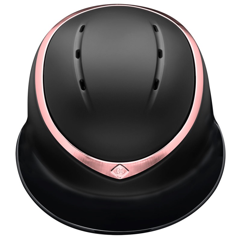 kask charles owen czarny mat z rose gold kask charles owen czarny mat z rose gold